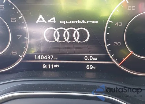 2018 Audi A4 2.0T Premium/2.0T Tech Premium из США, поврежденный, VIN WAUENAF41JA167760